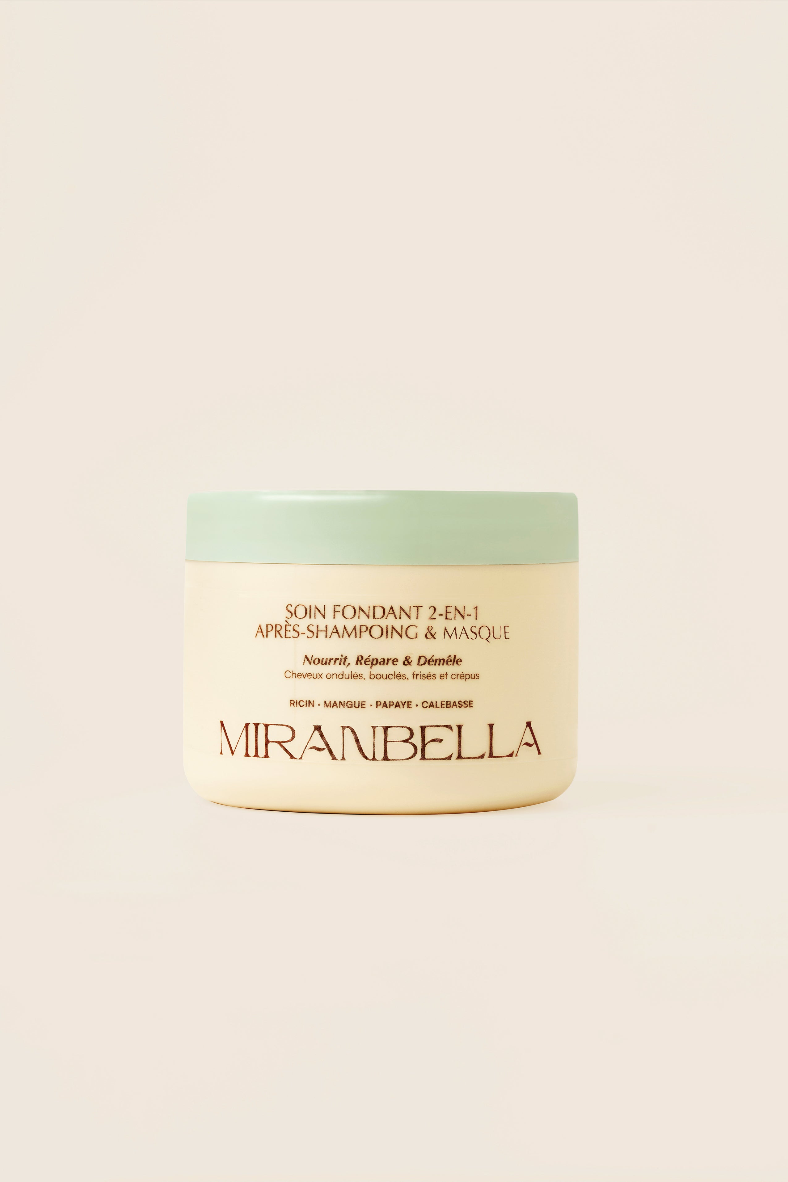 Soin Fondant 2-en-1 – Après-Shampoing & Masque - MIRANBELLA